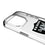 Las Vegas Raiders Linen Clear Phone Case for Apple iPhone