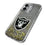 Las Vegas Raiders Linen Glitter Phone Case