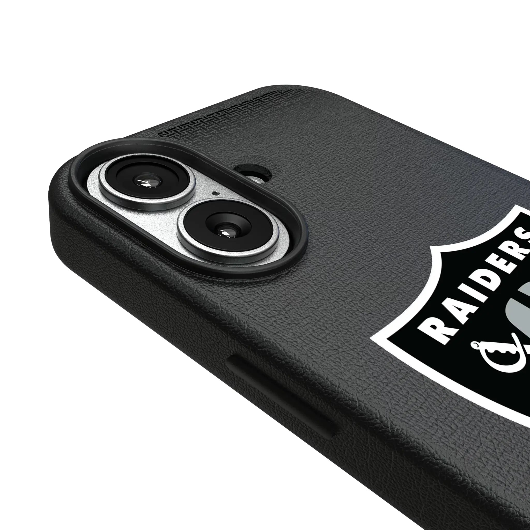 Las Vegas Raiders Linen MagSafe Compatible Phone Case for Apple iPhone