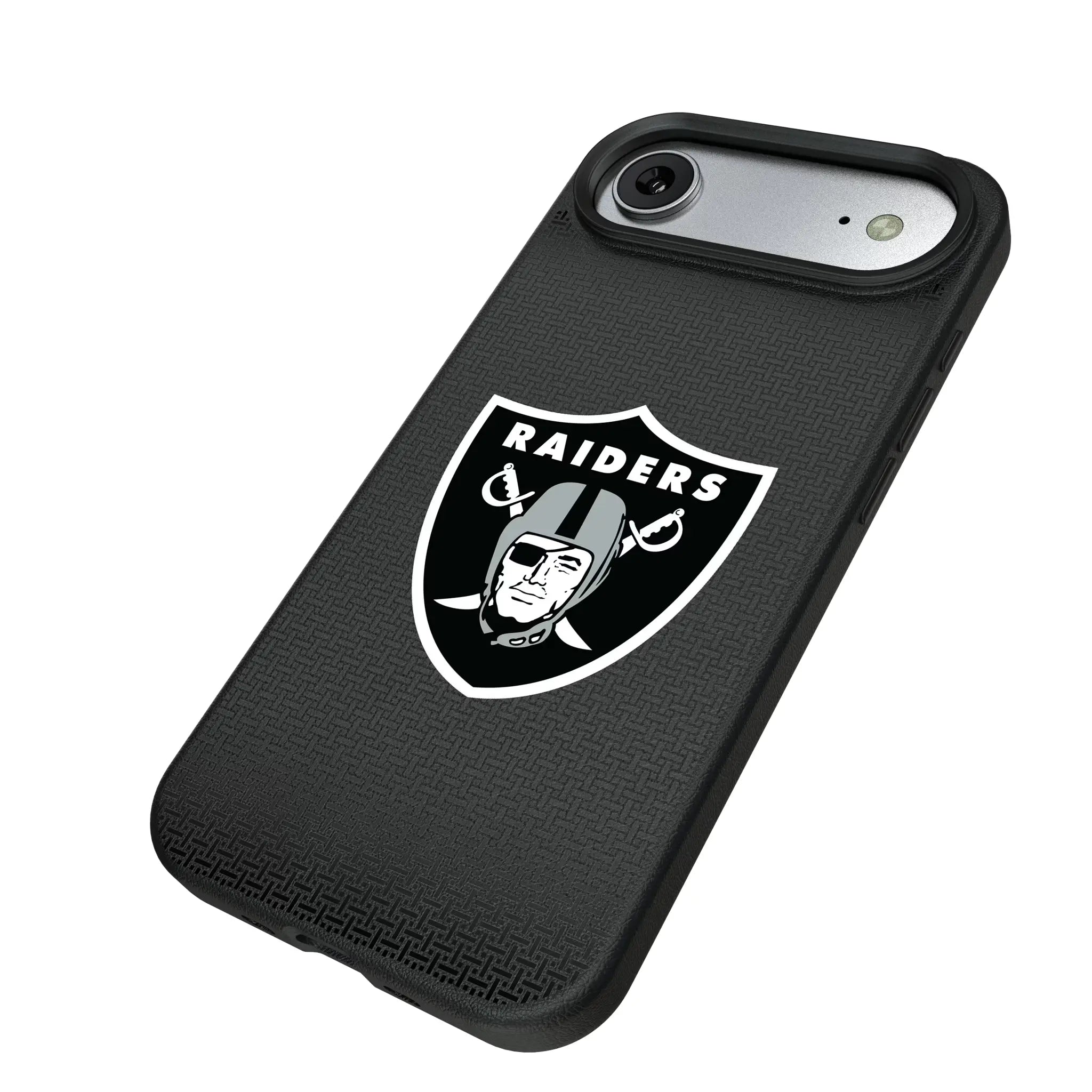 Las Vegas Raiders Linen MagSafe Compatible Phone Case for Apple iPhone