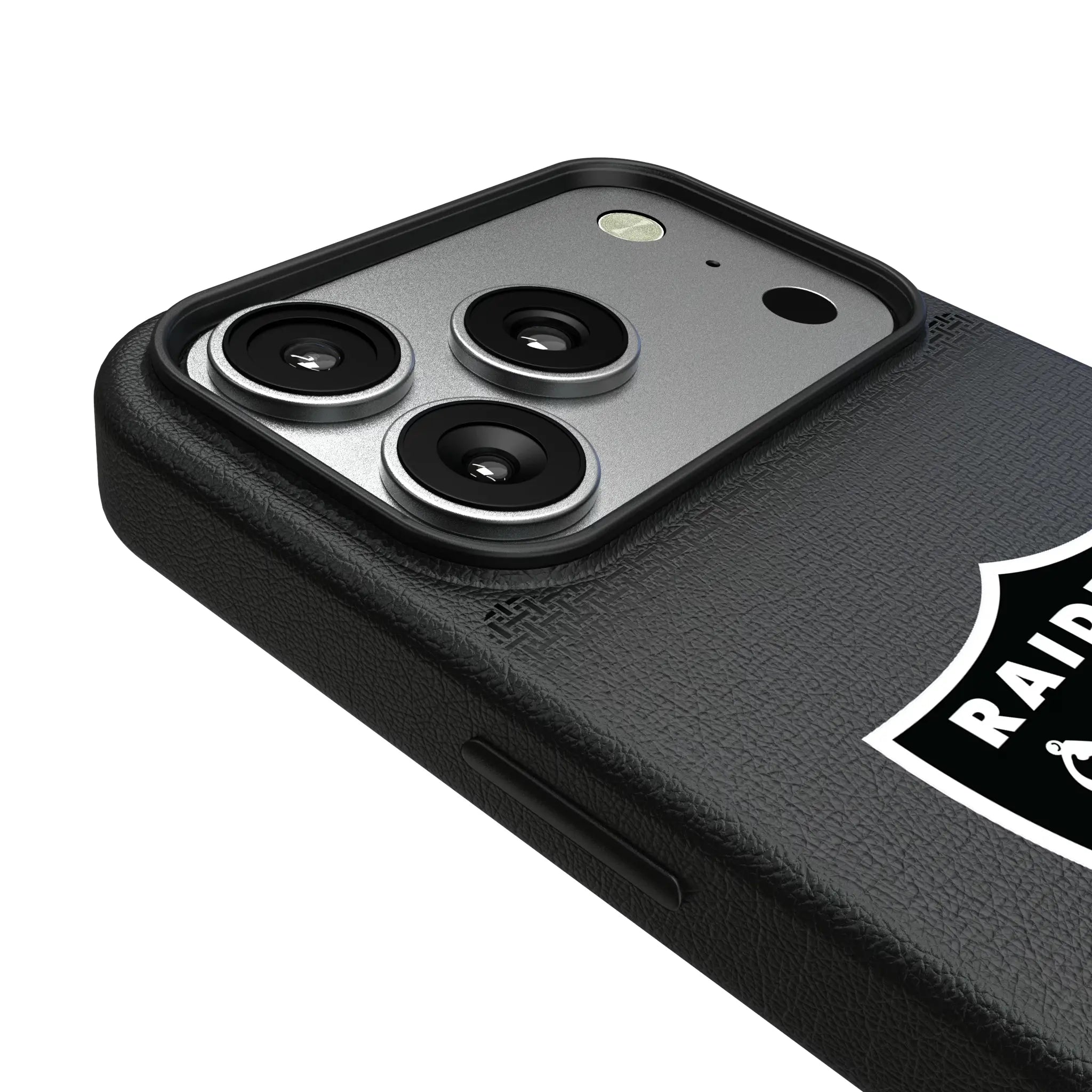 Las Vegas Raiders Linen MagSafe Compatible Phone Case for Apple iPhone