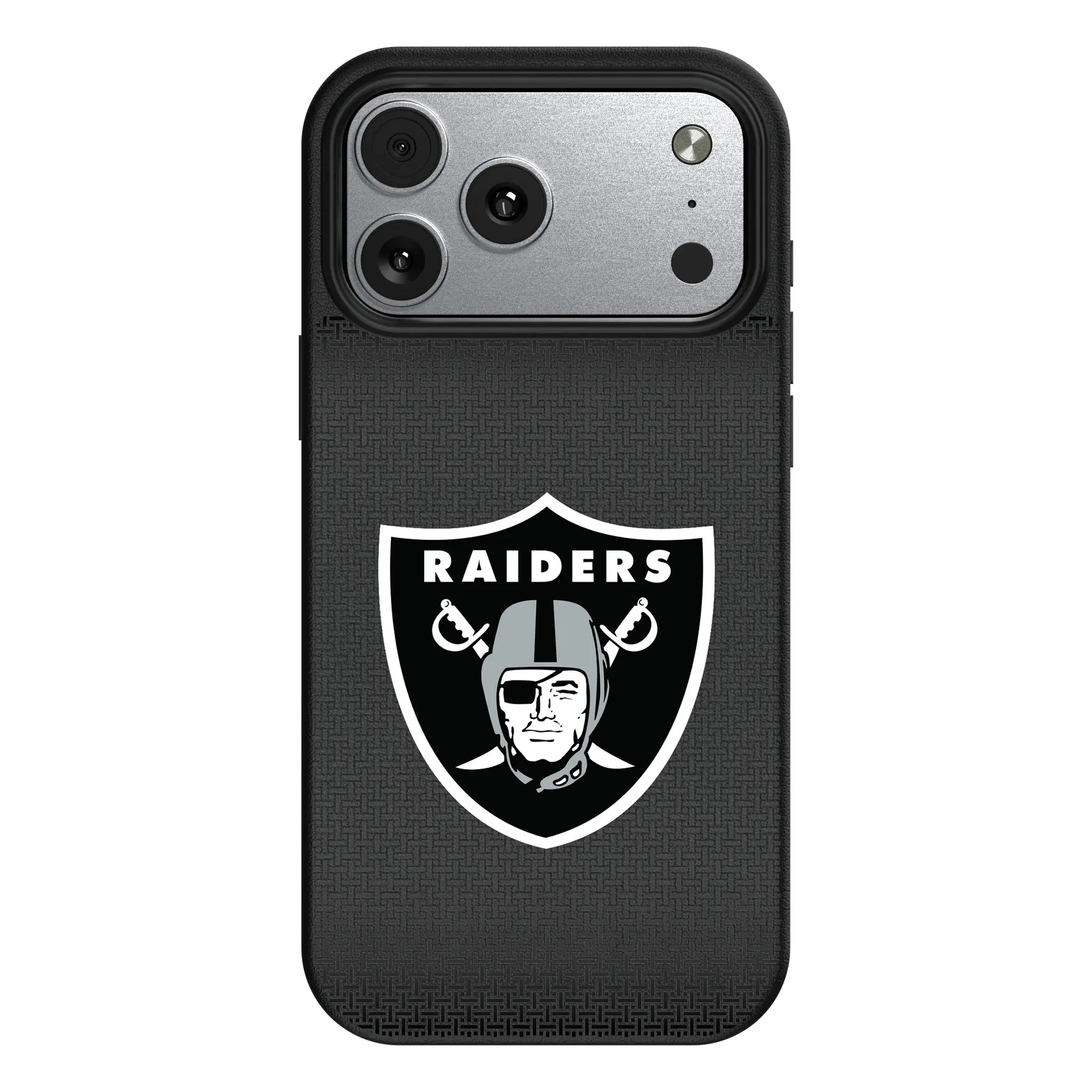 Las Vegas Raiders Linen MagSafe Compatible Phone Case for Apple iPhone