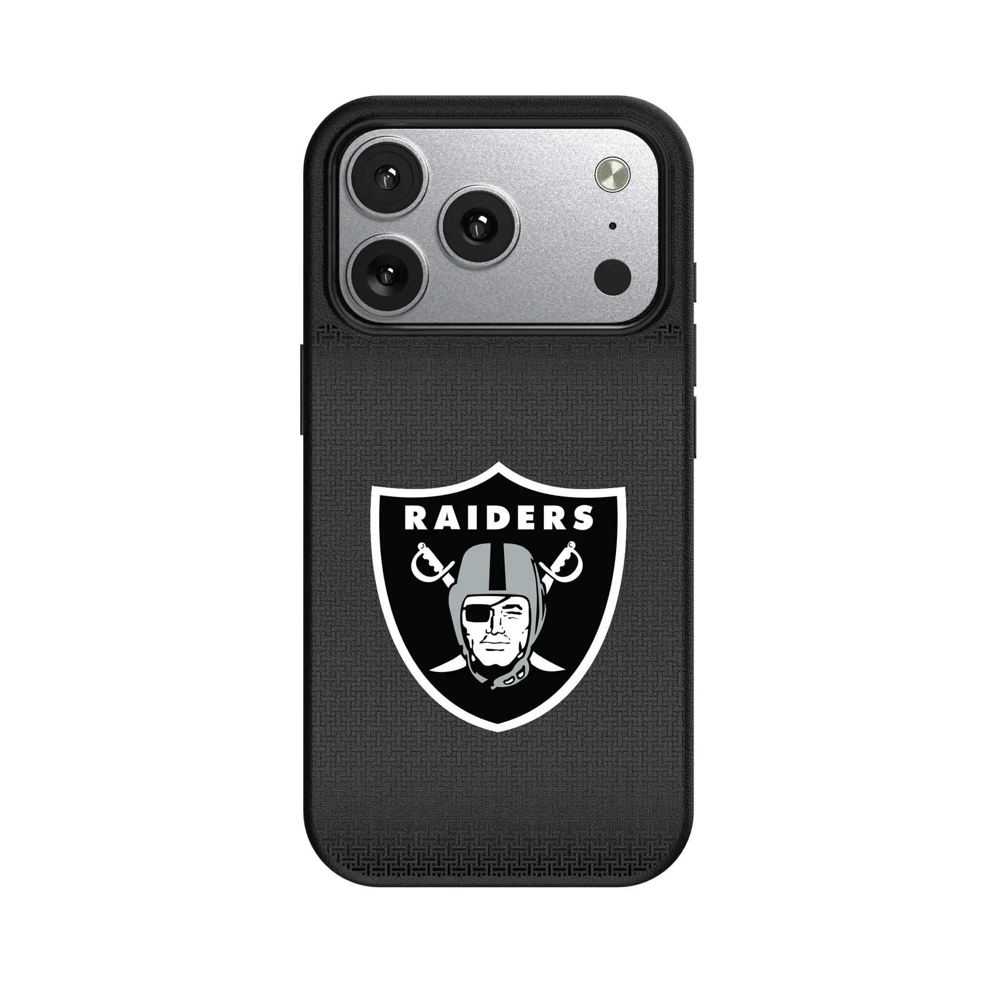 Las Vegas Raiders Linen MagSafe Compatible Phone Case for Apple iPhone