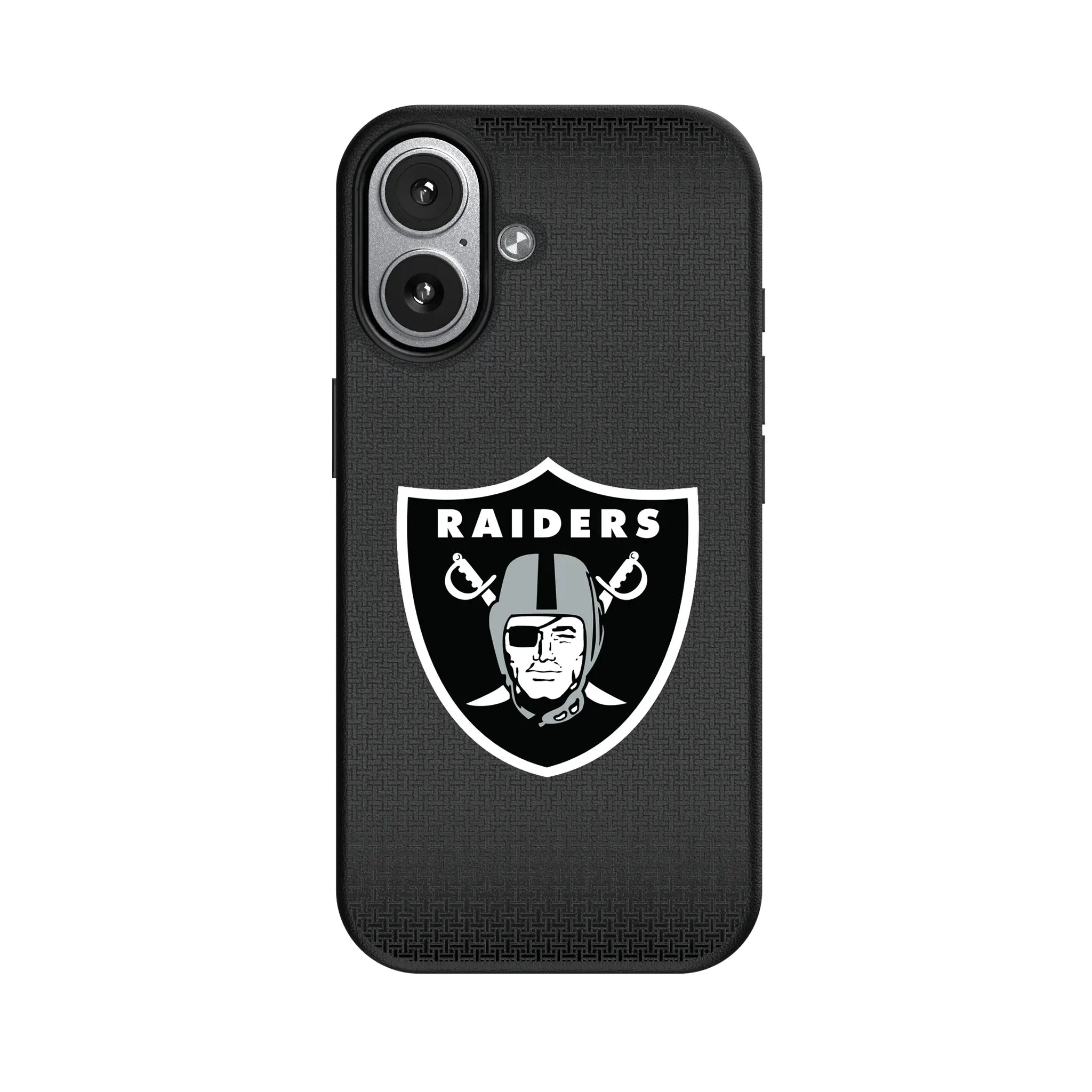 Las Vegas Raiders Linen MagSafe Compatible Phone Case for Apple iPhone