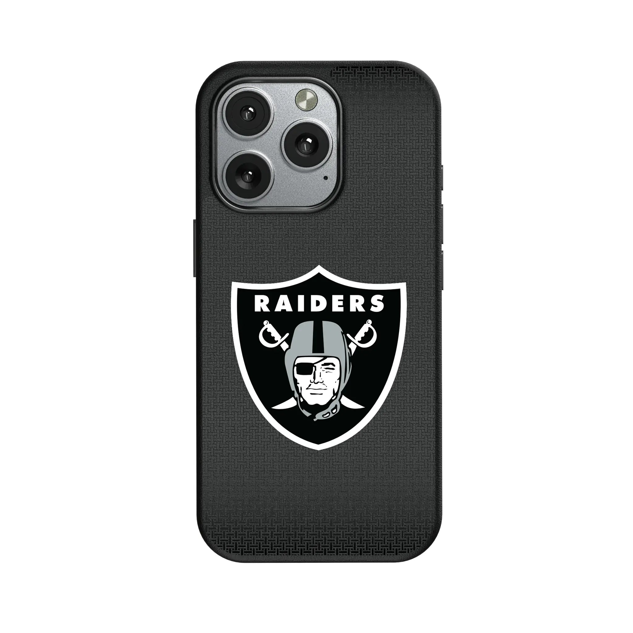 Las Vegas Raiders Linen MagSafe Compatible Phone Case for Apple iPhone