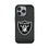 Las Vegas Raiders Linen MagSafe Compatible Phone Case for Apple iPhone