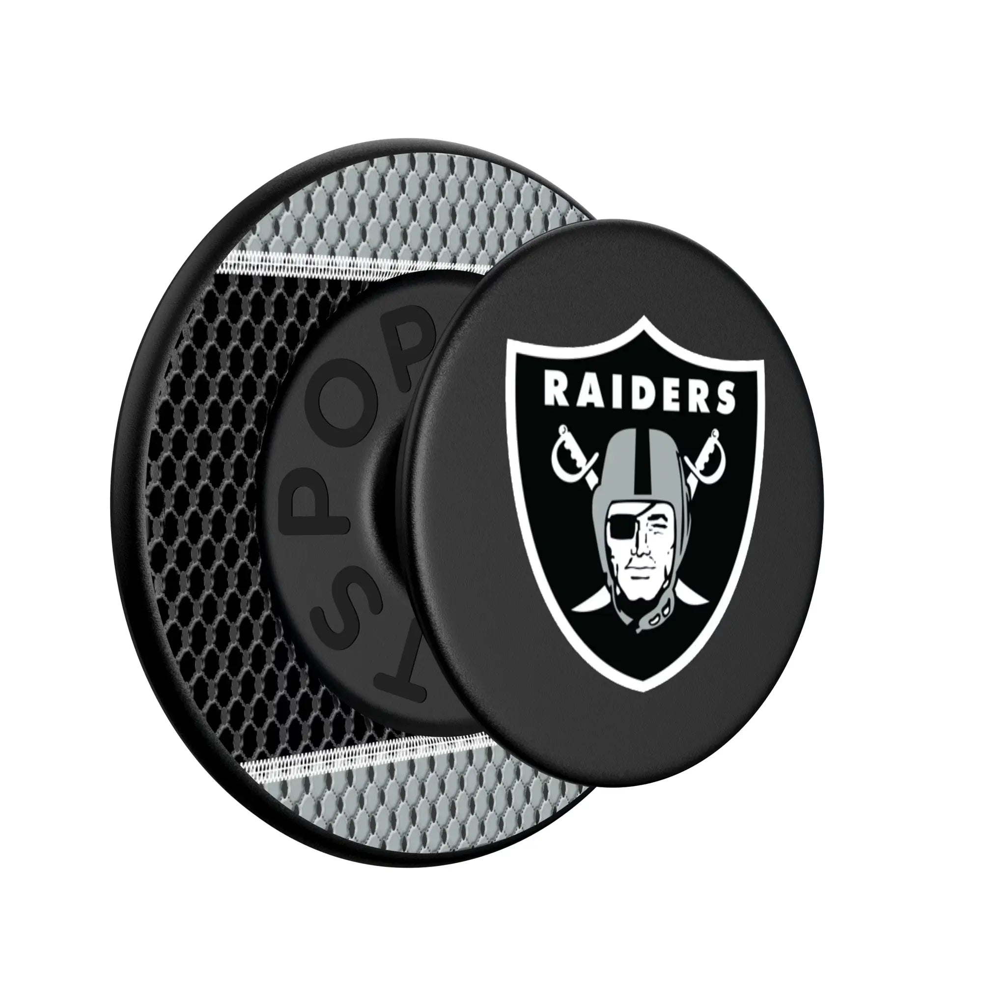 Las Vegas Raiders Mesh PopSockets Magnetic Phone Grip and Stand