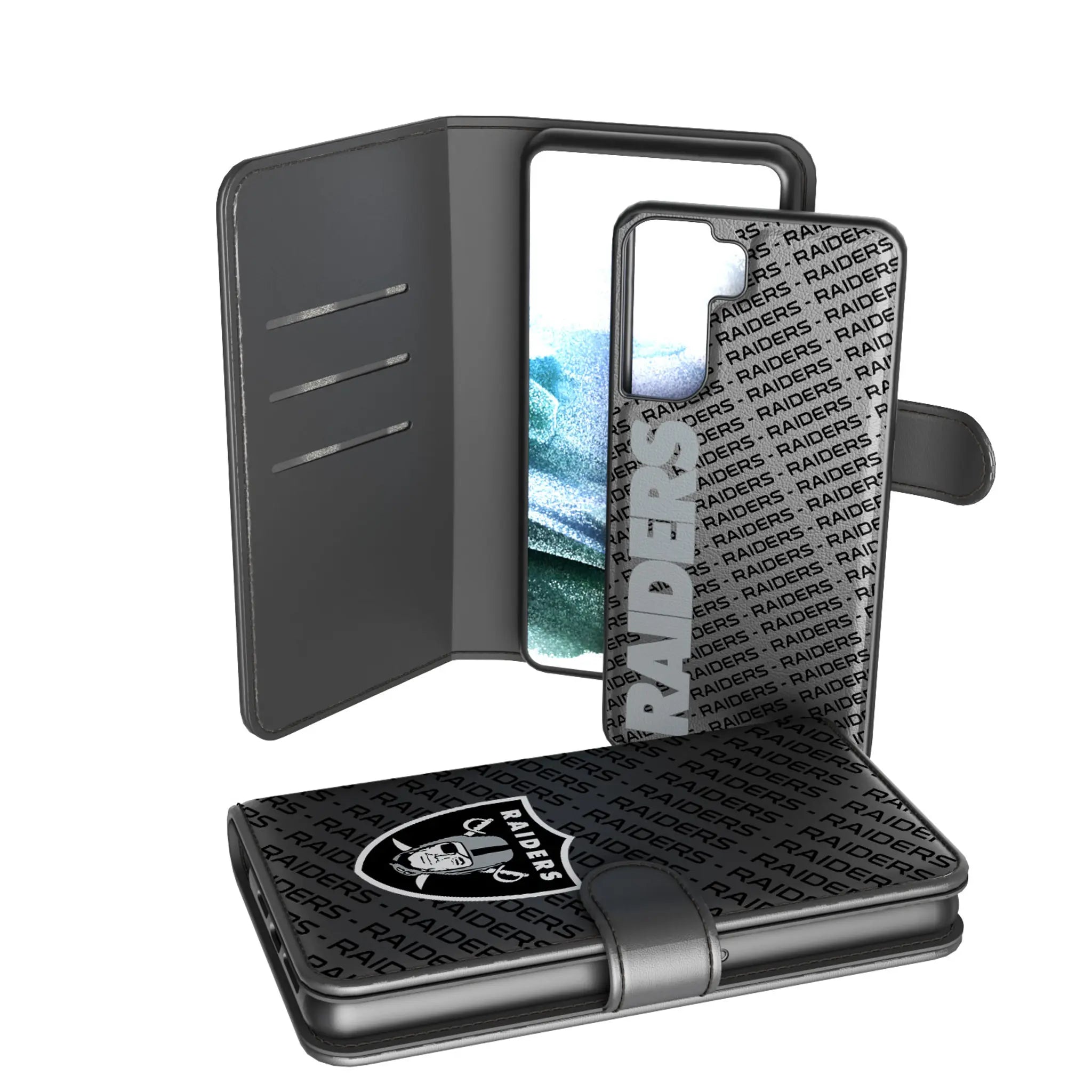 Las Vegas Raiders Tilt Wallet Case