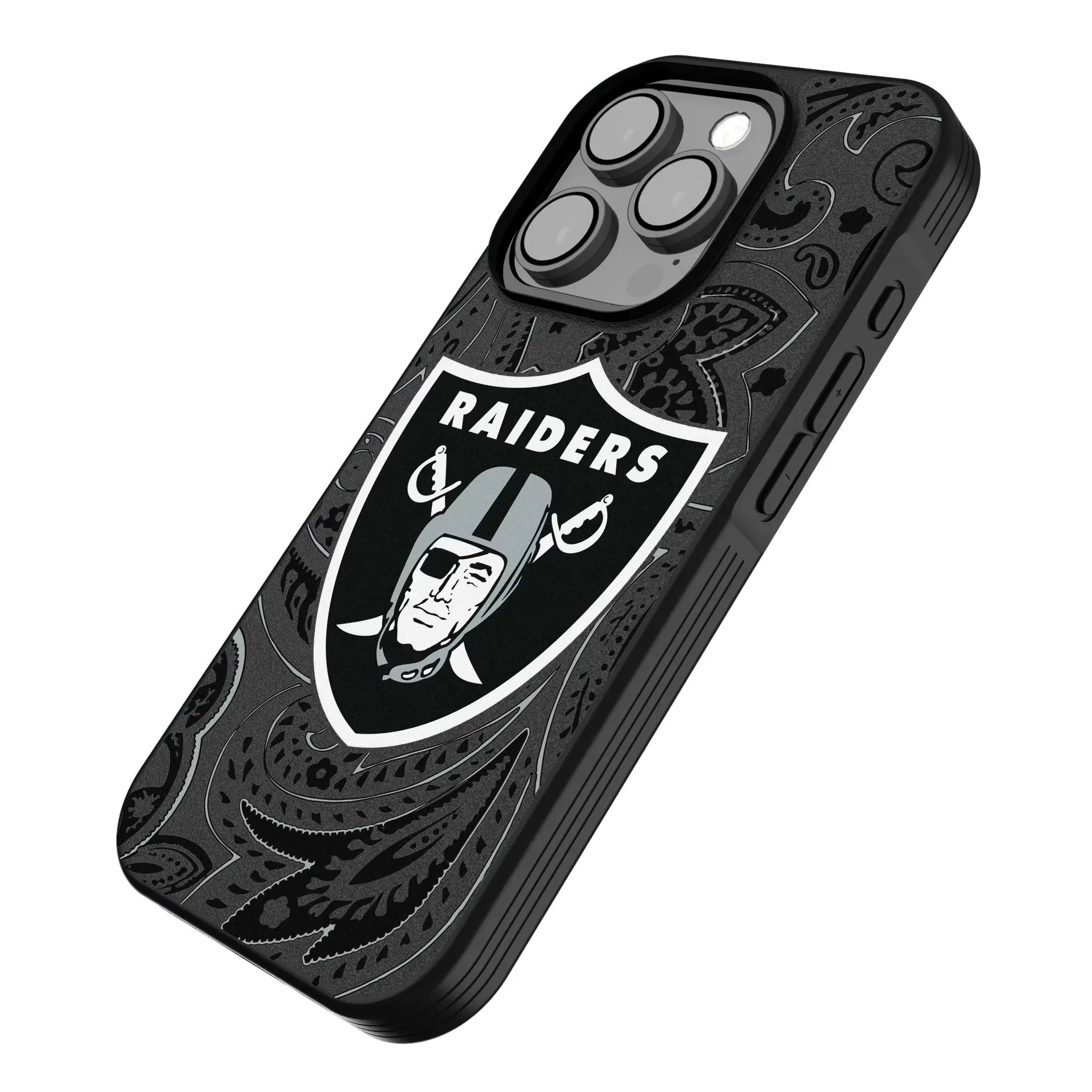 Las Vegas Raiders Paisley Bump Phone Case
