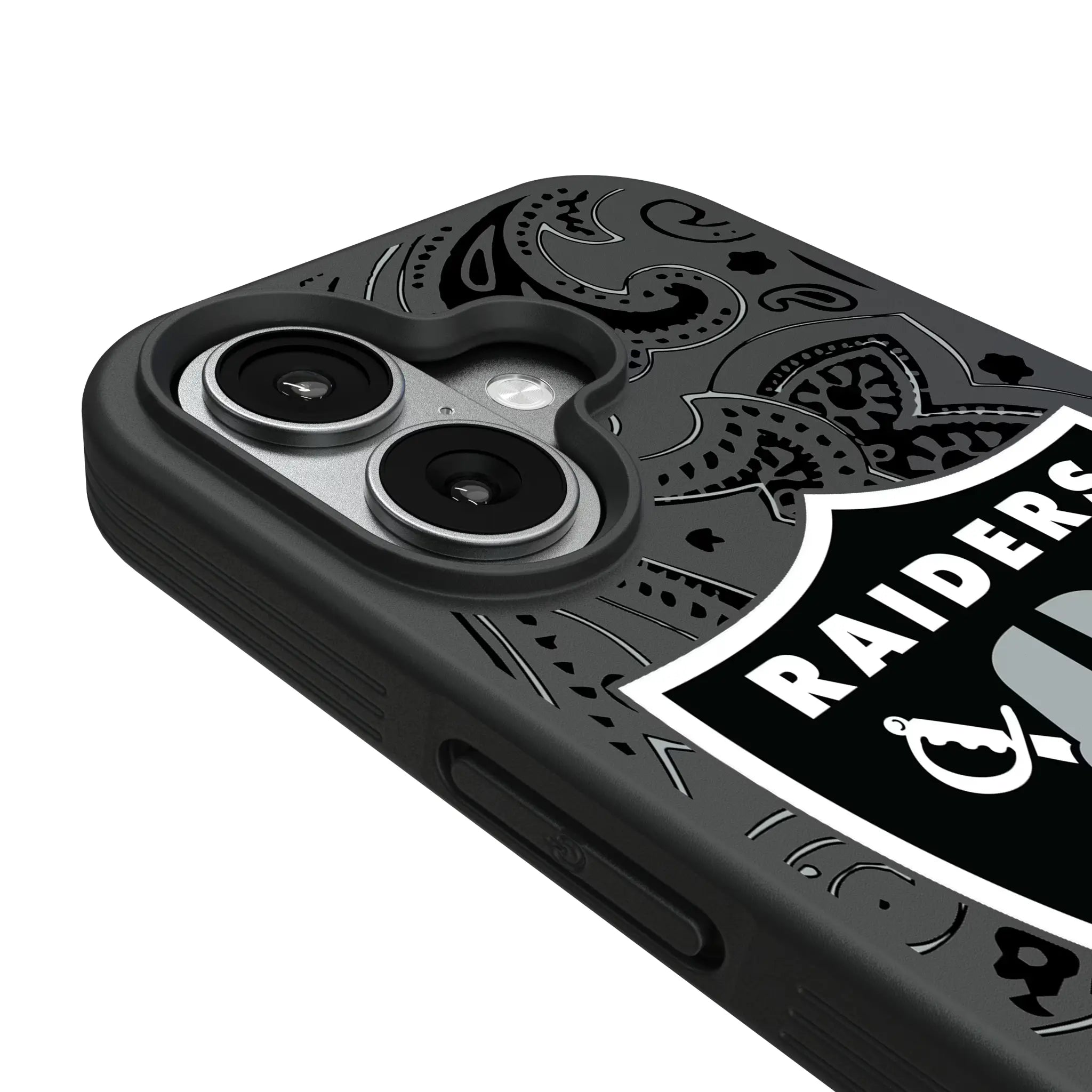 Las Vegas Raiders Paisley Bump Phone Case