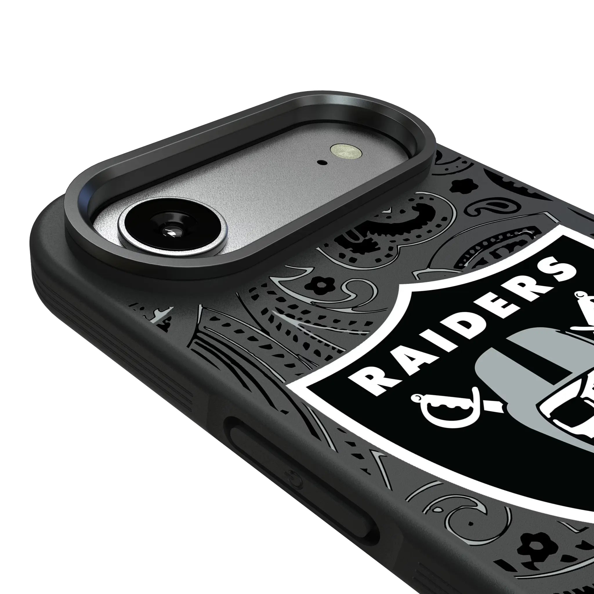 Las Vegas Raiders Paisley Bump Phone Case