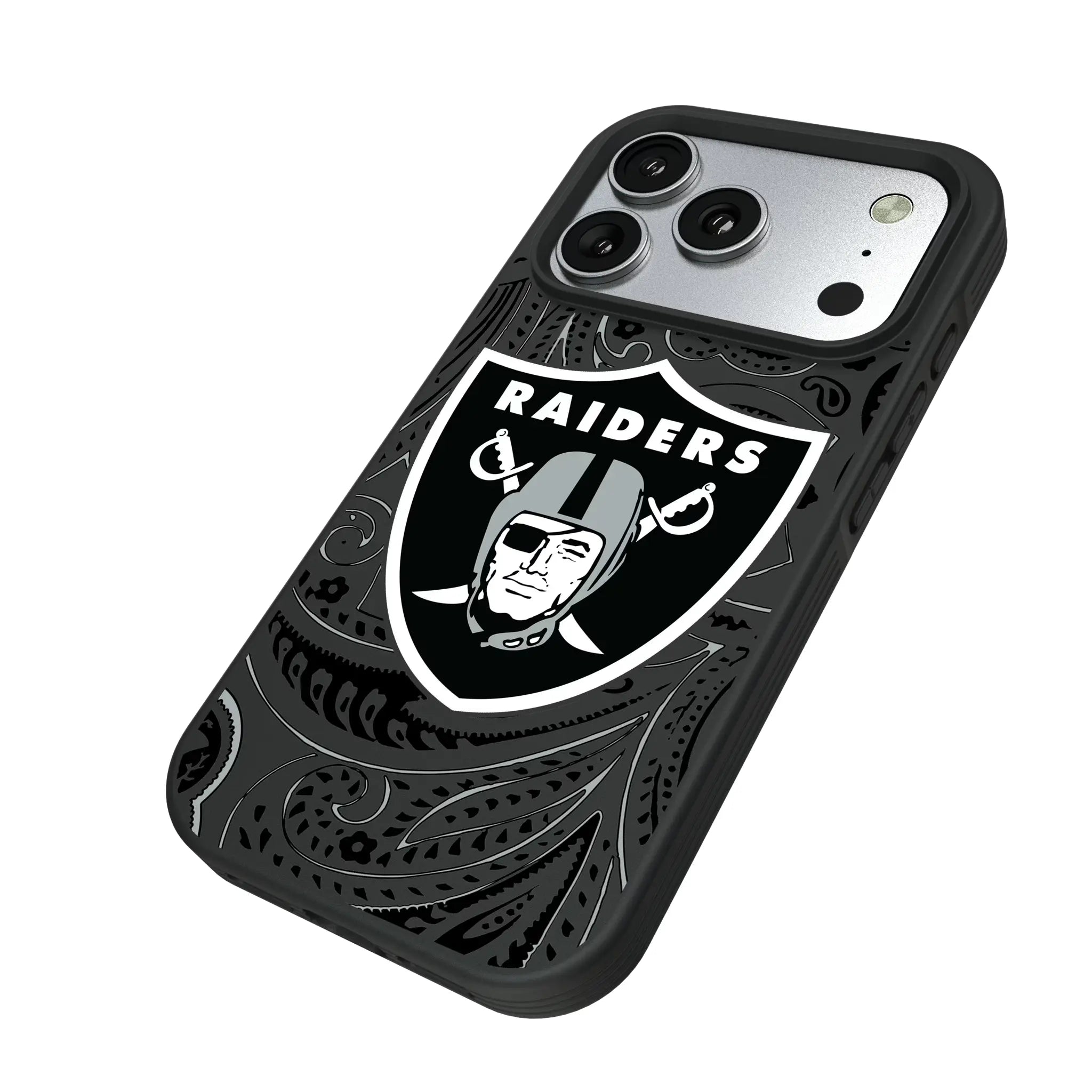 Las Vegas Raiders Paisley Bump Phone Case