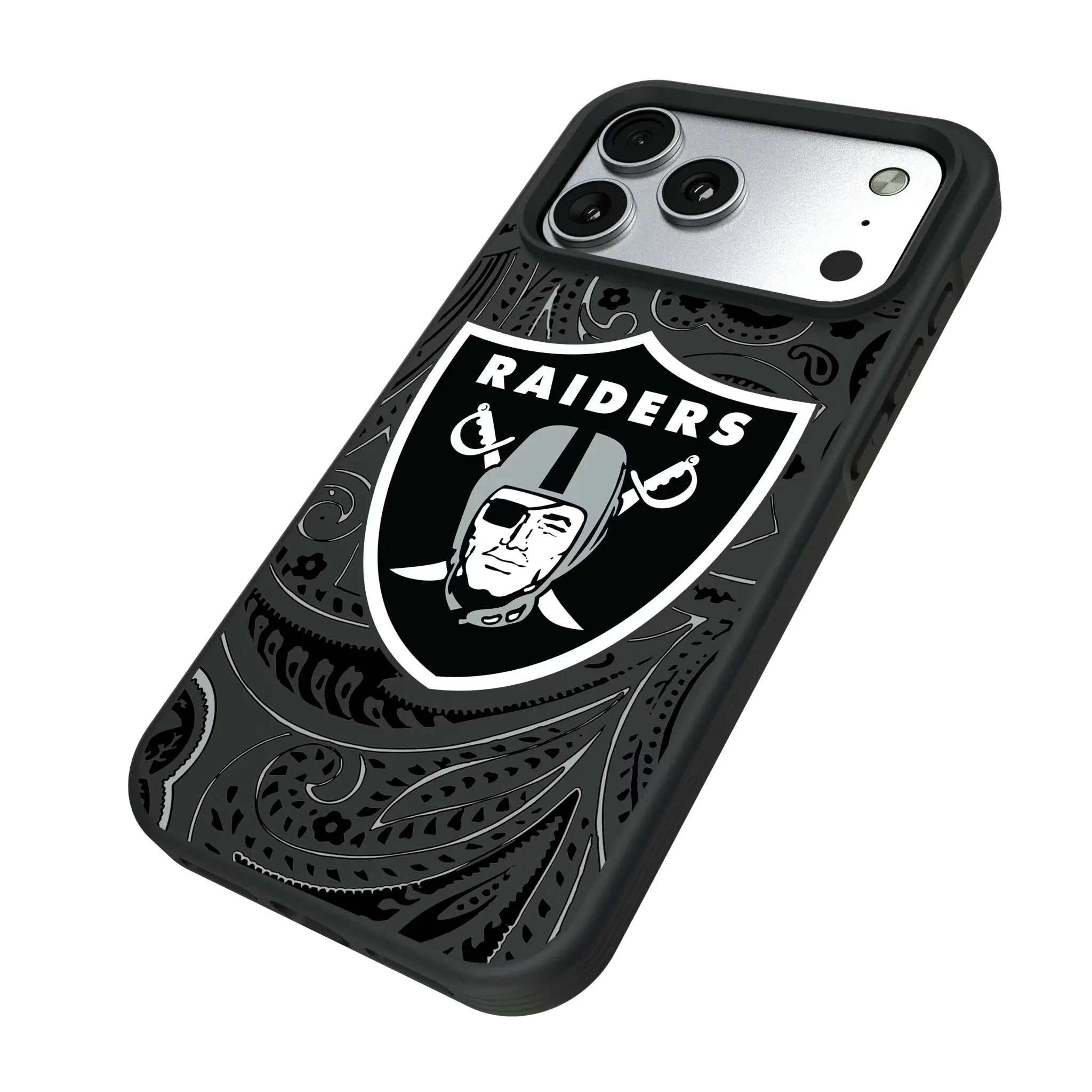Las Vegas Raiders Paisley Bump Phone Case