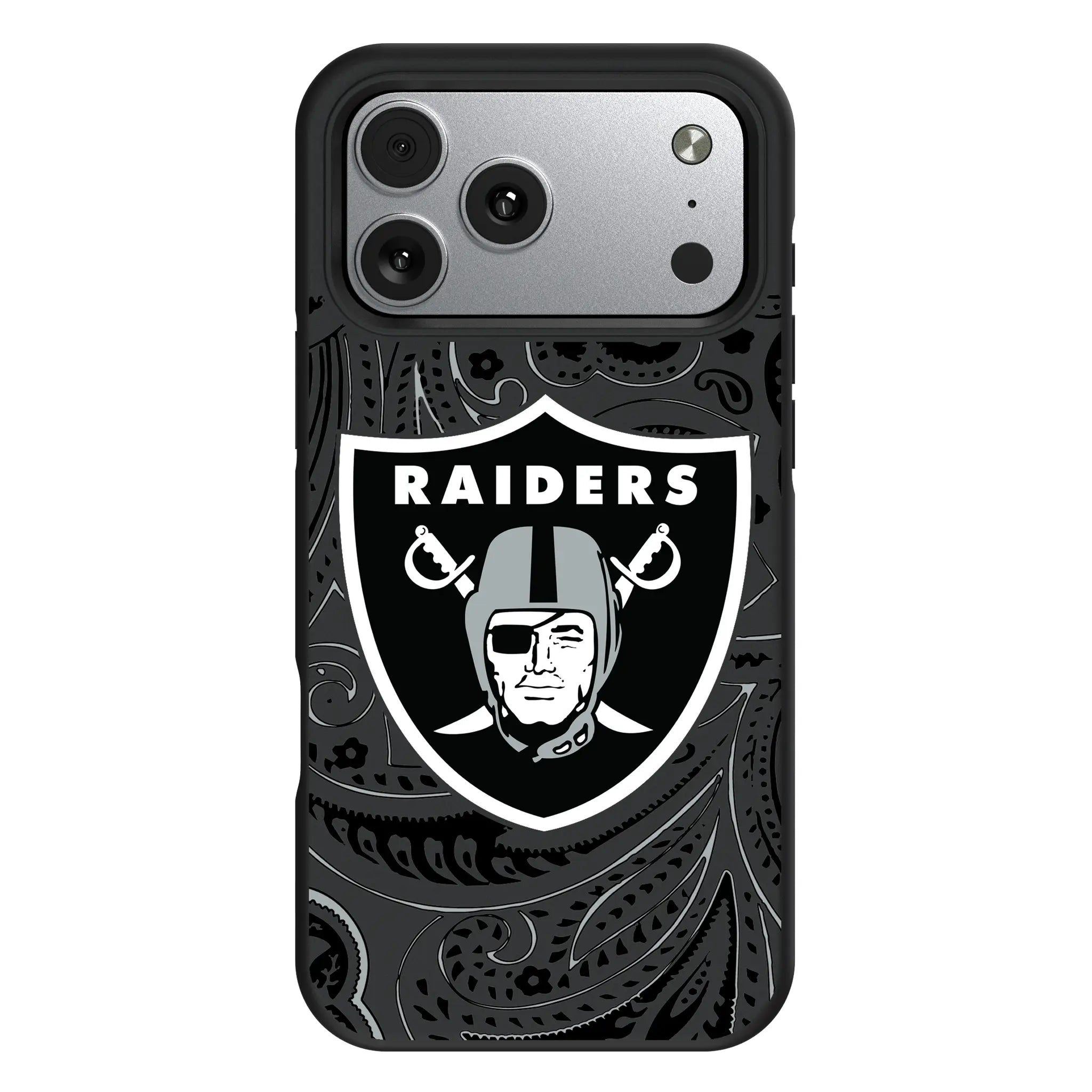 Las Vegas Raiders Paisley Bump Phone Case