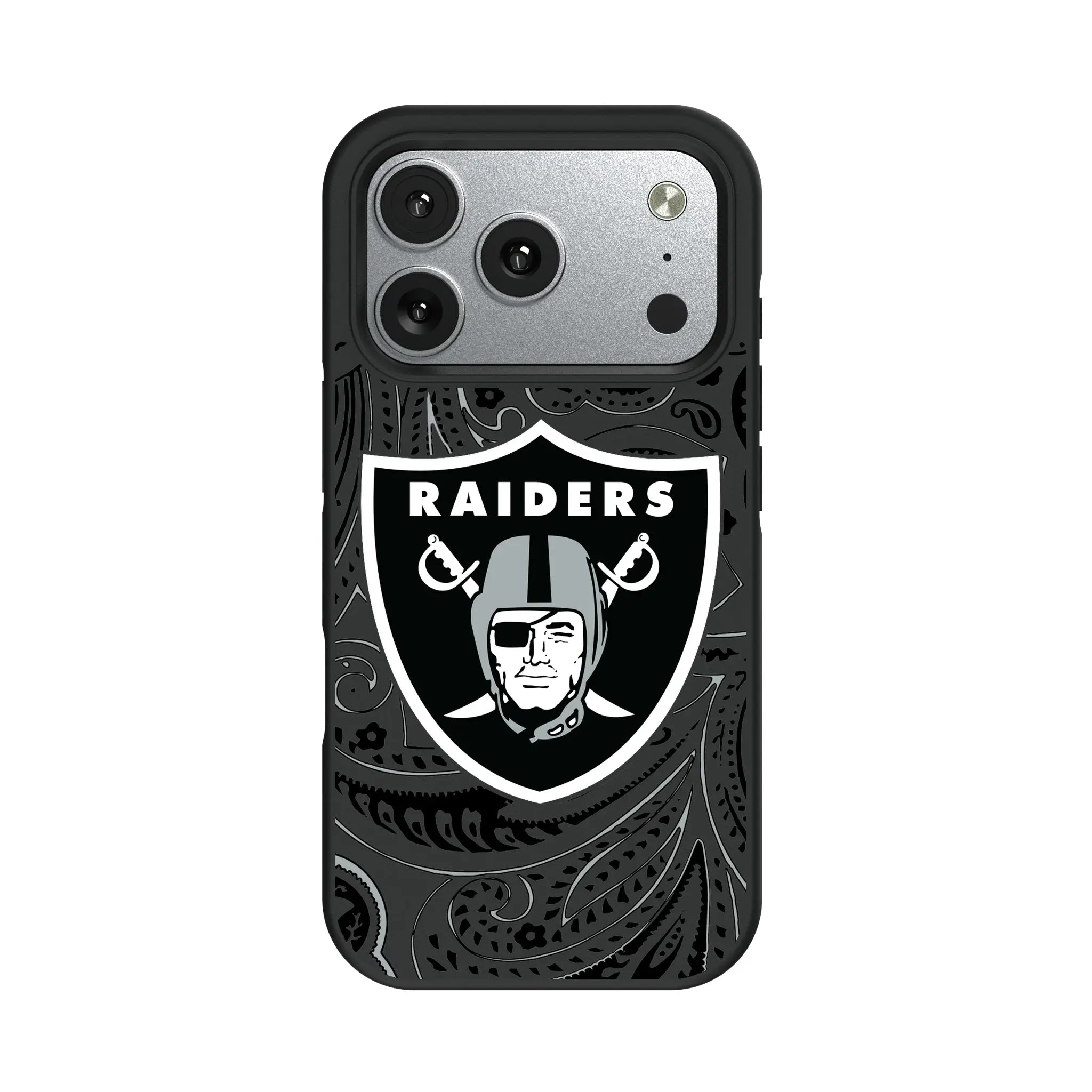 Las Vegas Raiders Paisley Bump Phone Case