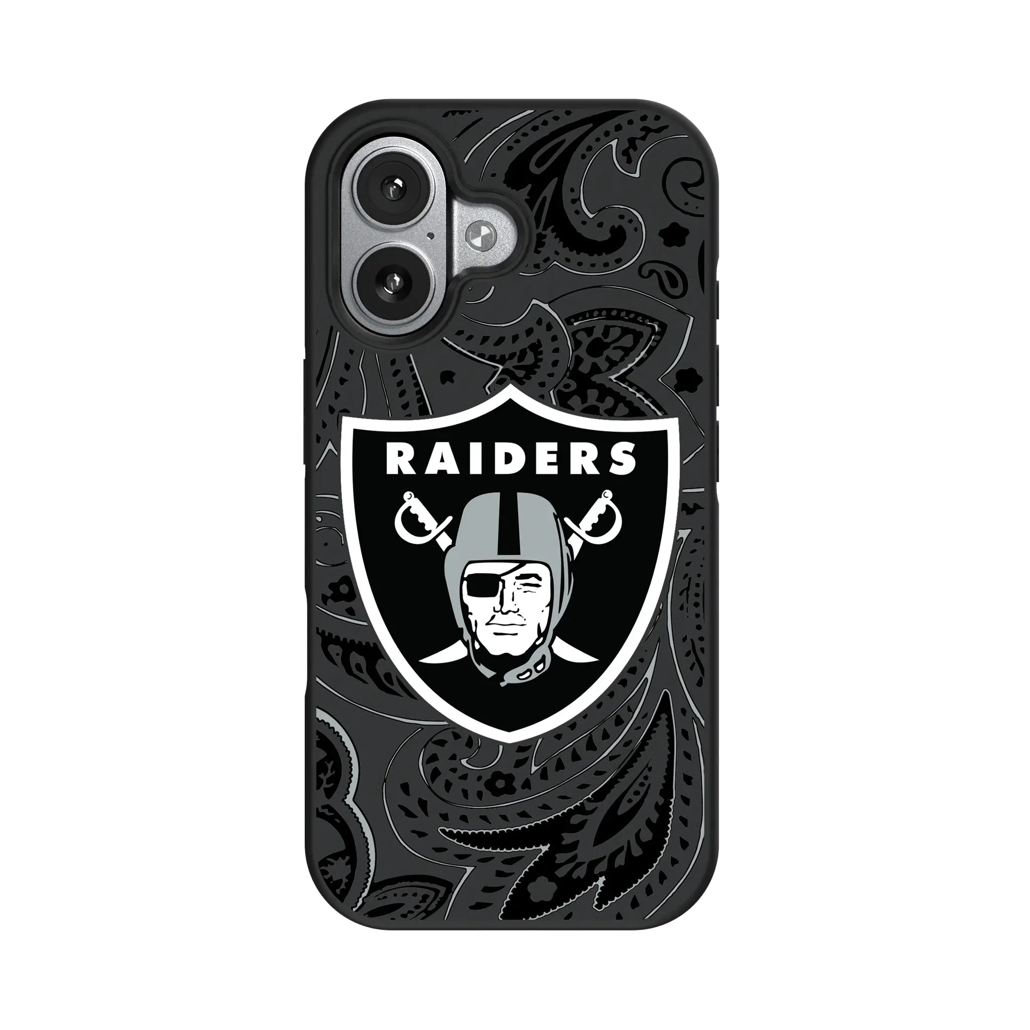 Las Vegas Raiders Paisley Bump Phone Case
