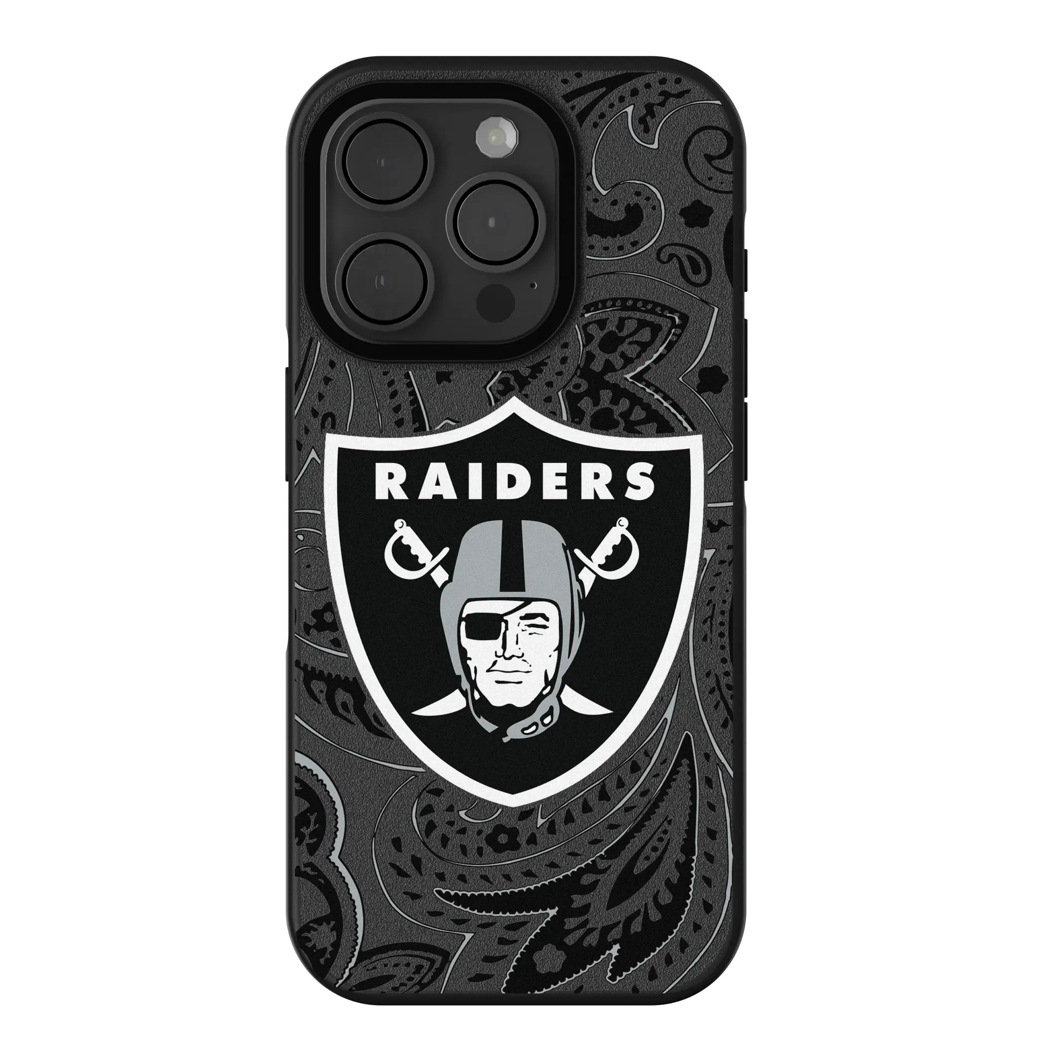 Las Vegas Raiders Paisley Bump Phone Case