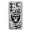 Las Vegas Raiders Paisley Clear Phone Case for Samsung Galaxy