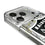 Las Vegas Raiders Paisley Glitter Phone Case