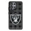 Las Vegas Raiders Plaid MagSafe Compatible Phone Case for Samsung Galaxy