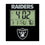 Las Vegas Raiders Quadtile Wall Clock