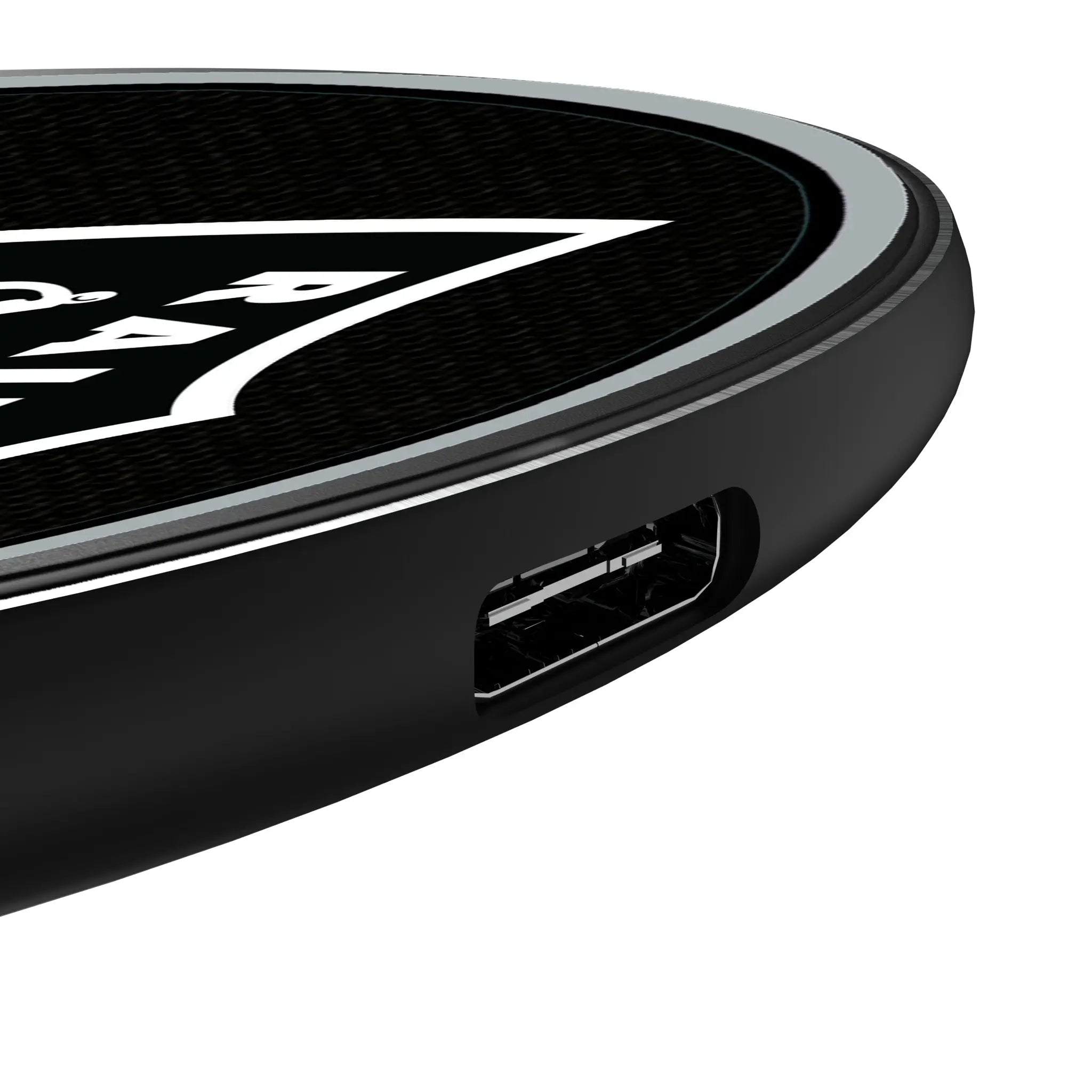 Las Vegas Raiders Stripe 15-Watt Wireless Charger