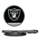 Las Vegas Raiders Stripe 15-Watt Wireless Charger