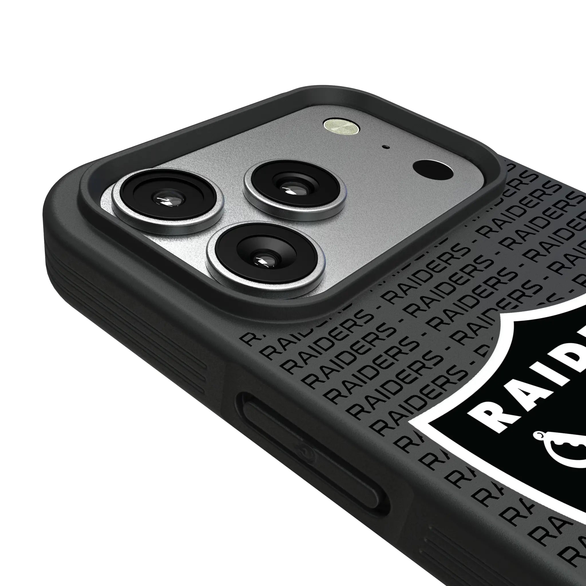Las Vegas Raiders Text Backdrop Bump Phone Case