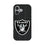 Las Vegas Raiders Text Backdrop Bump Phone Case