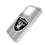 Las Vegas Raiders Text Backdrop Clear Phone Case for Apple iPhone