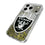 Las Vegas Raiders Text Backdrop Glitter Phone Case
