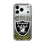 Las Vegas Raiders Text Backdrop Glitter Phone Case