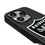 Las Vegas Raiders Text Backdrop MagSafe Compatible Phone Case for Apple iPhone