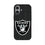 Las Vegas Raiders Text Backdrop MagSafe Compatible Phone Case for Apple iPhone