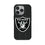 Las Vegas Raiders Text Backdrop MagSafe Compatible Phone Case for Apple iPhone