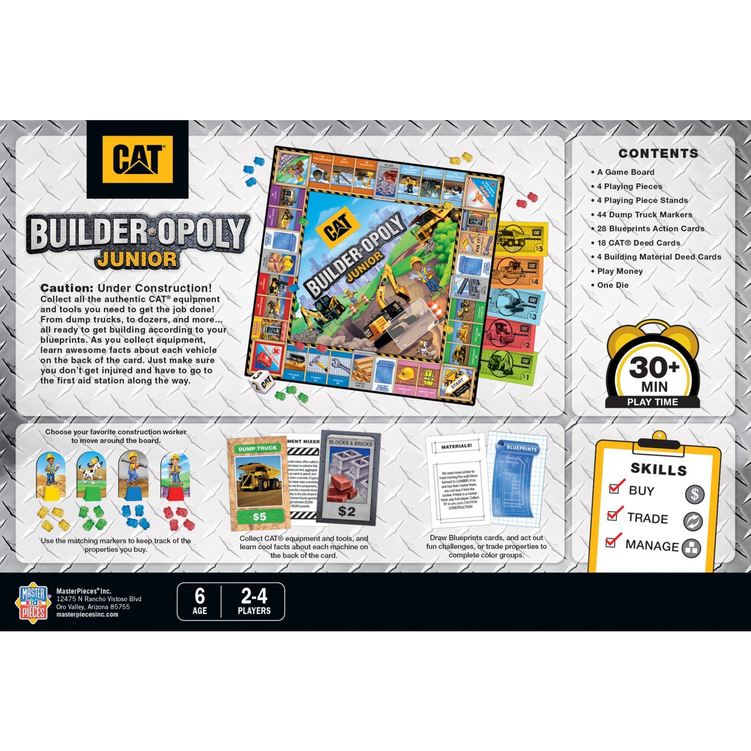 CAT - Builder Opoly Junior - 757 Sports Collectibles