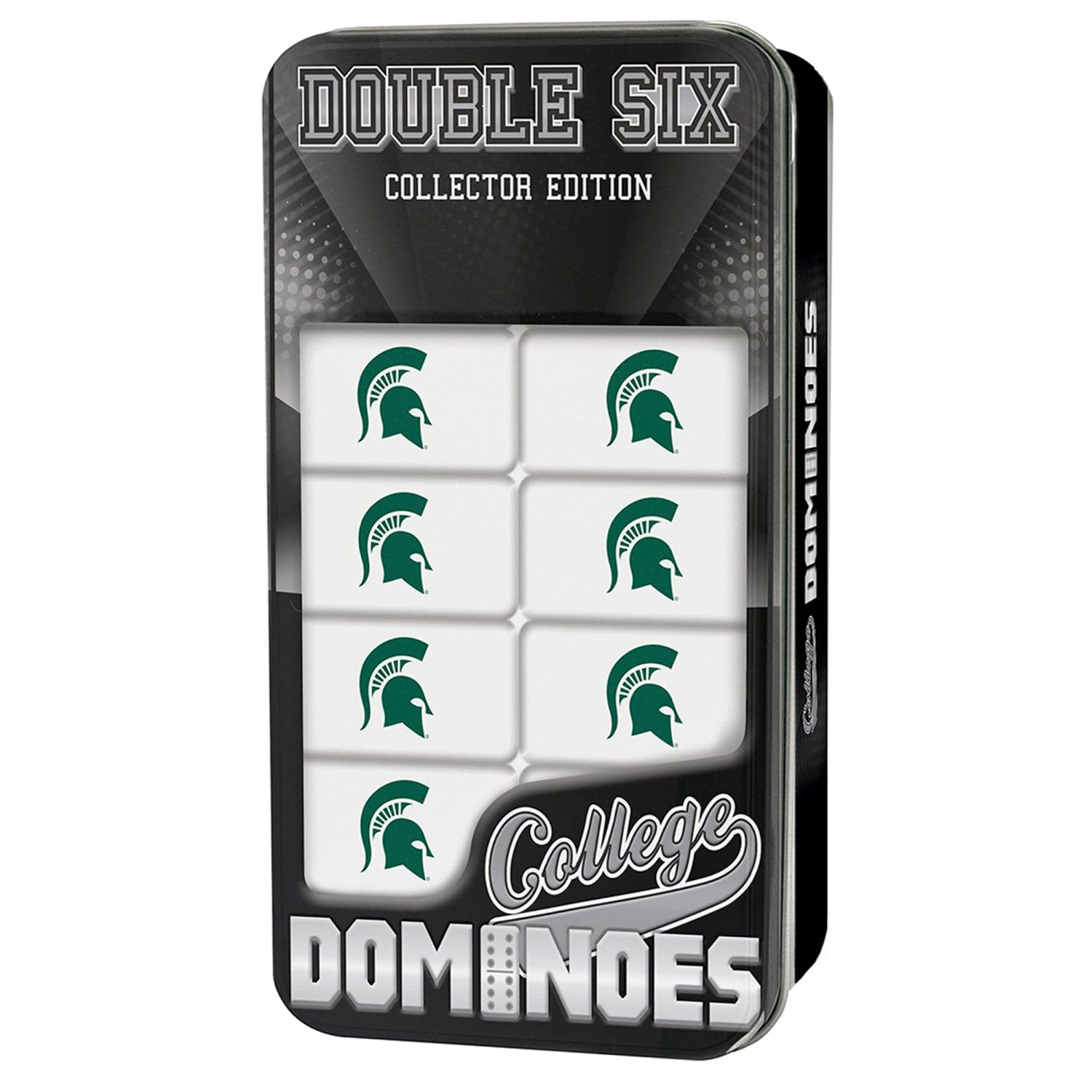 Michigan State Spartans Official Dominoes Set - Sports Gifts, Sports Memorabilia, Sports Collectibles, Fan Shop