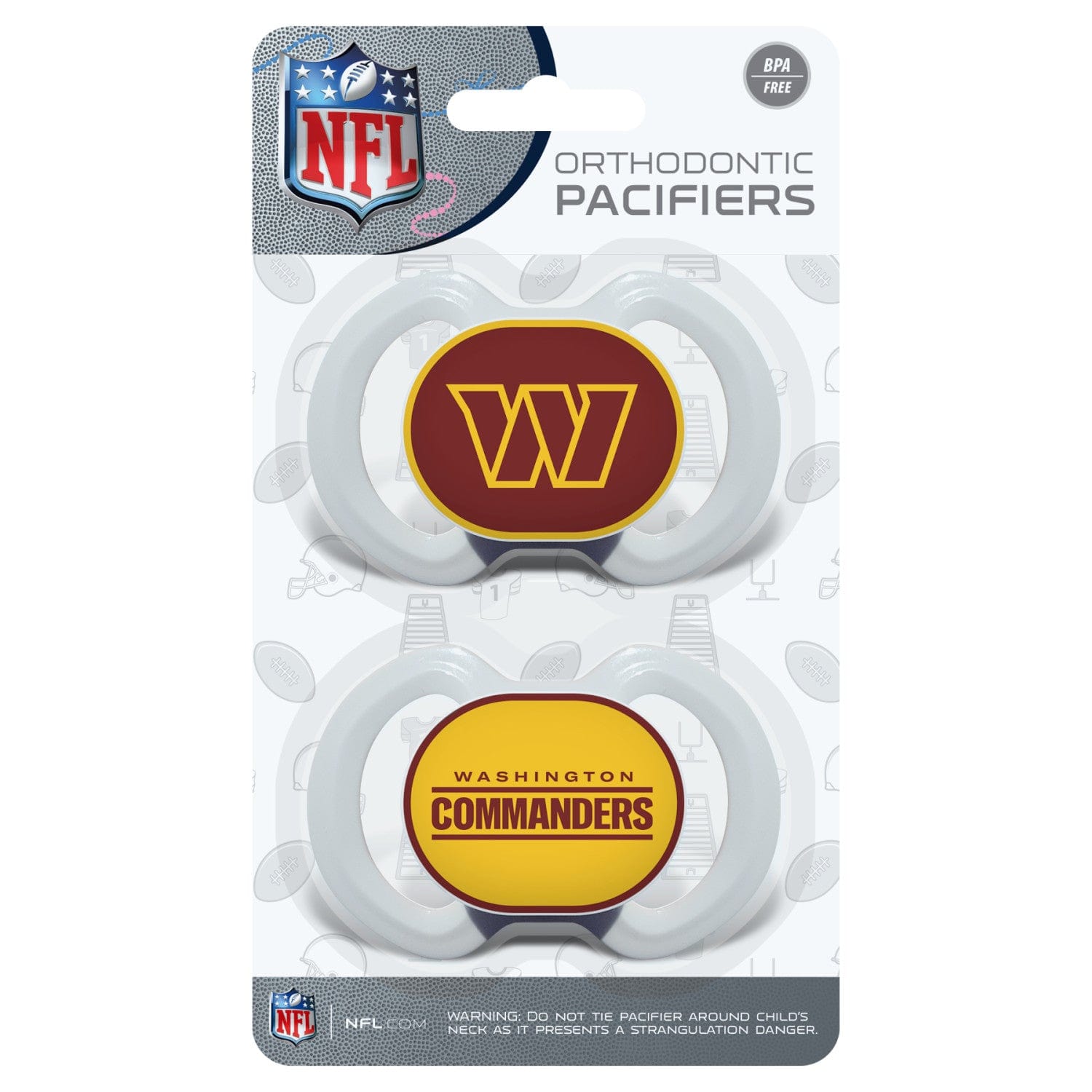 Washington Commanders - Pacifier 2-Pack
