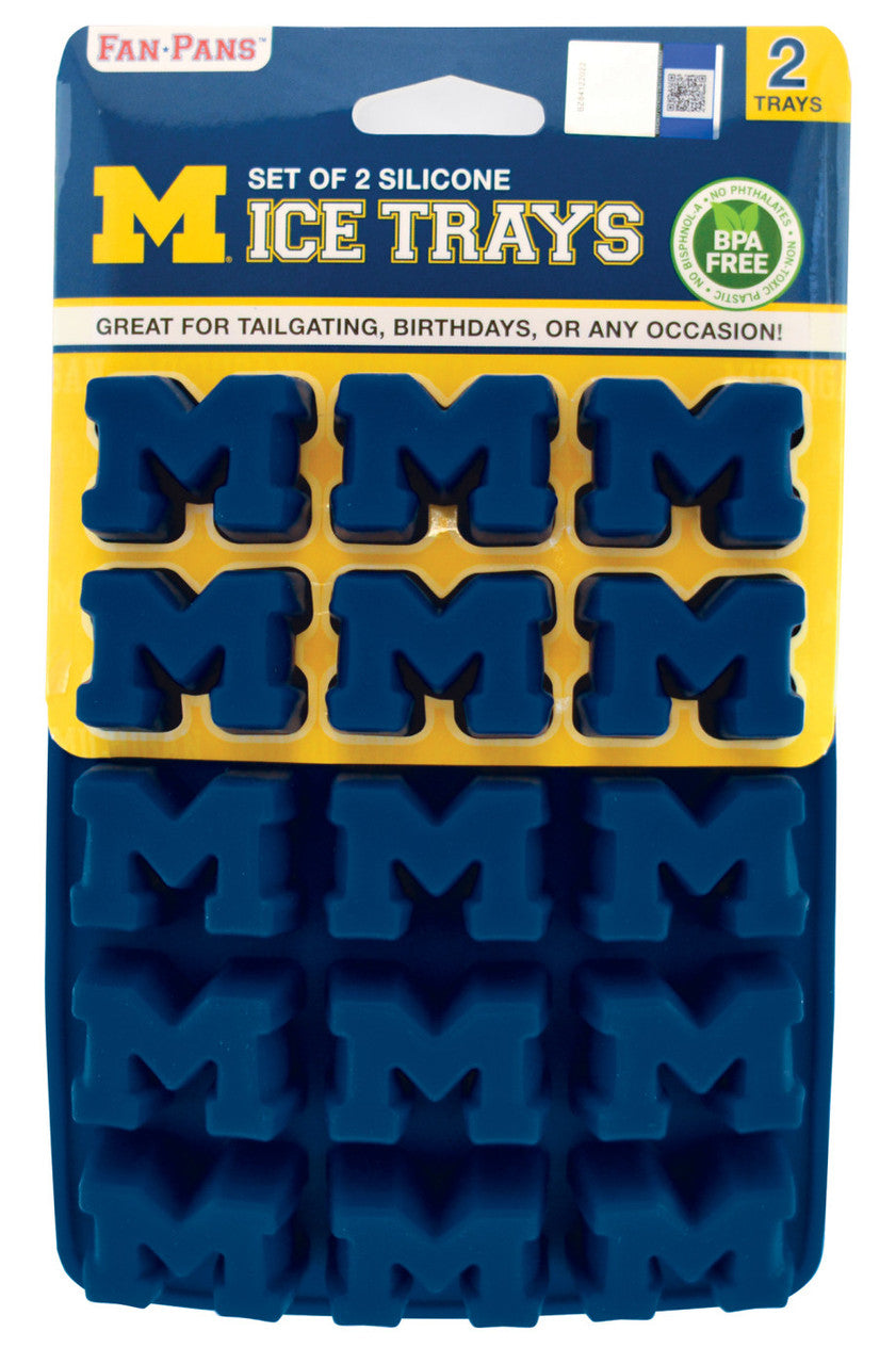 Michigan Wolverines NCAA Ice Cube Trays