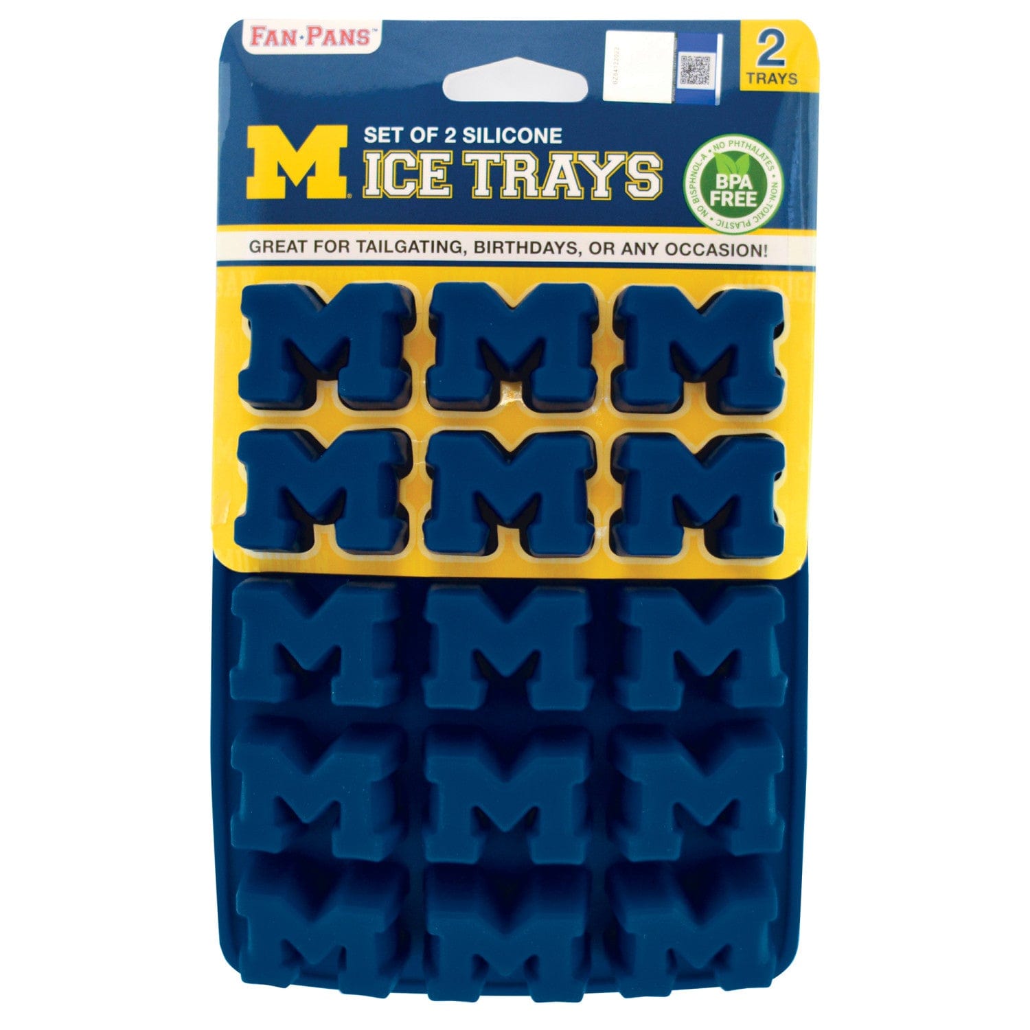 Michigan Wolverines Ice Cube Tray - Chill Your Drinks with Team Spirit!