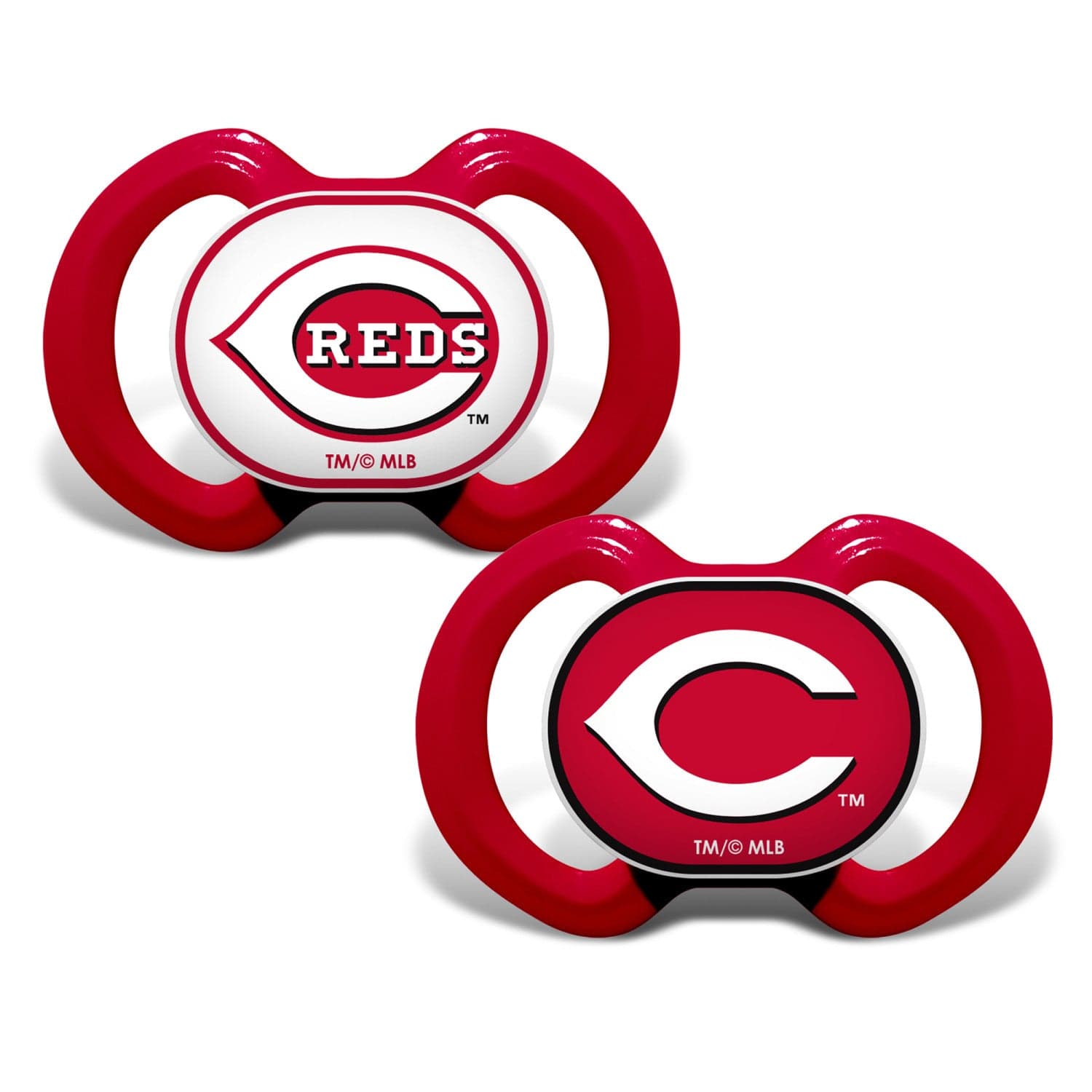 Cincinnati Reds Pacifier Set - 2-Pack - Sports Gifts, Sports Memorabilia, Sports Collectibles, Fan Shop