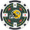 Green Bay Packers 100 Piece Poker Chip Set - Sports Gifts, Sports Memorabilia, Sports Collectibles, Fan Shop