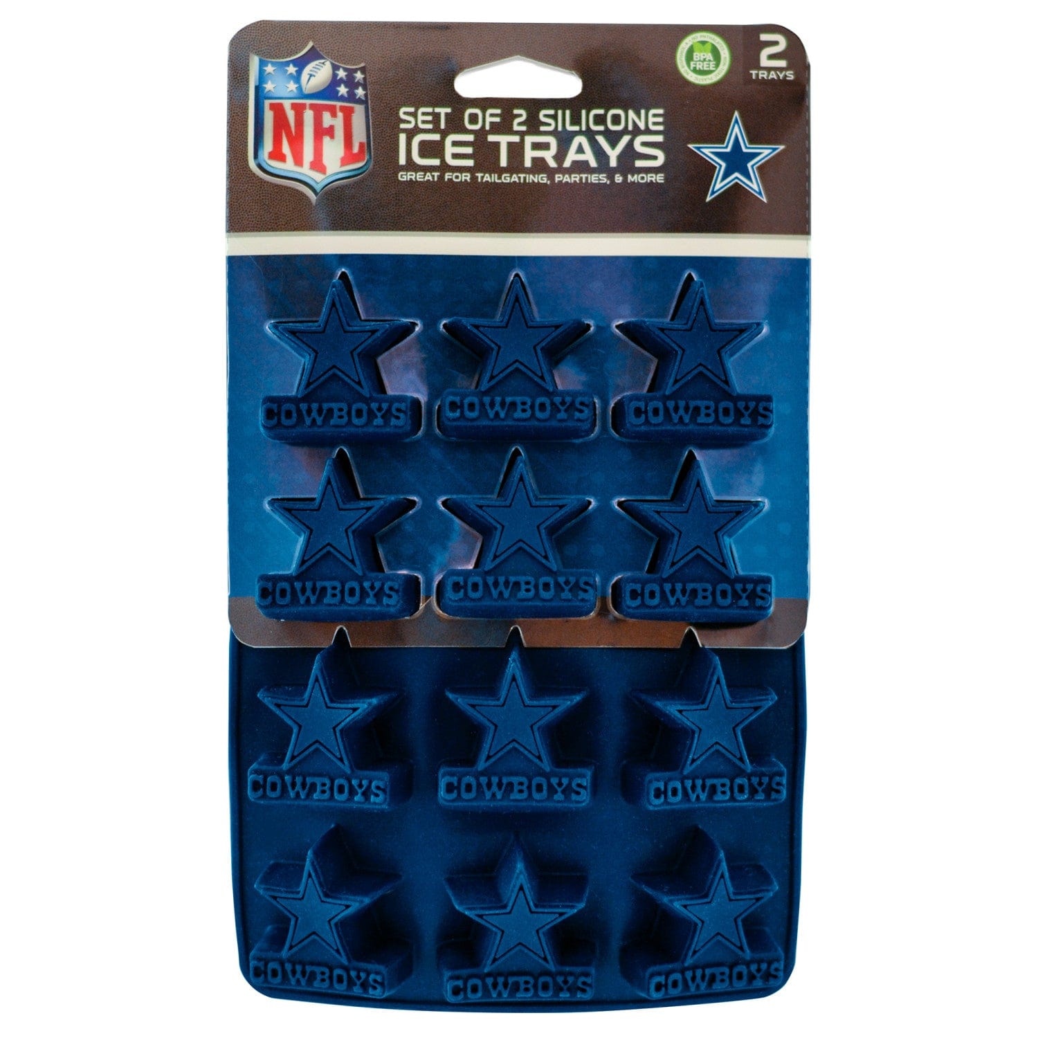 Dallas Cowboys Silicone Ice Cube Tray