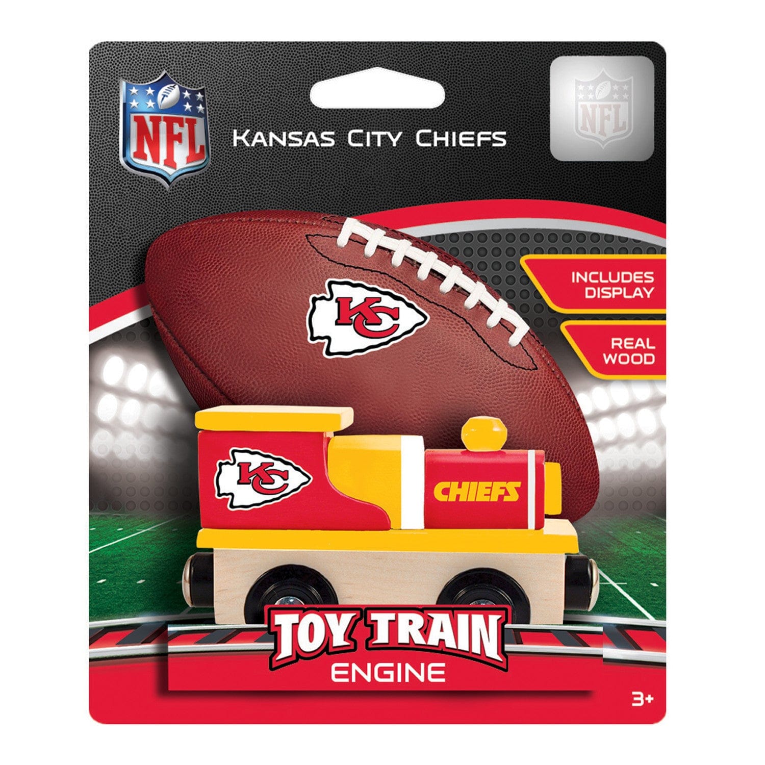 Kansas City Chiefs Official Toy Train Engine - Sports Gifts, Sports Memorabilia, Sports Collectibles, Fan Shop