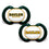 Baylor Bears Pacifier 2-Pack - Perfect for Little Fans - Sports Gifts, Sports Memorabilia, Sports Collectibles, Fan Shop