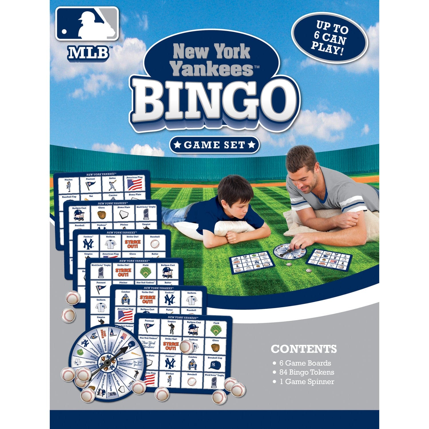New York Yankees Bingo Game: Score Big with Every Play! - Sports Gifts, Sports Memorabilia, Sports Collectibles, Fan Shop