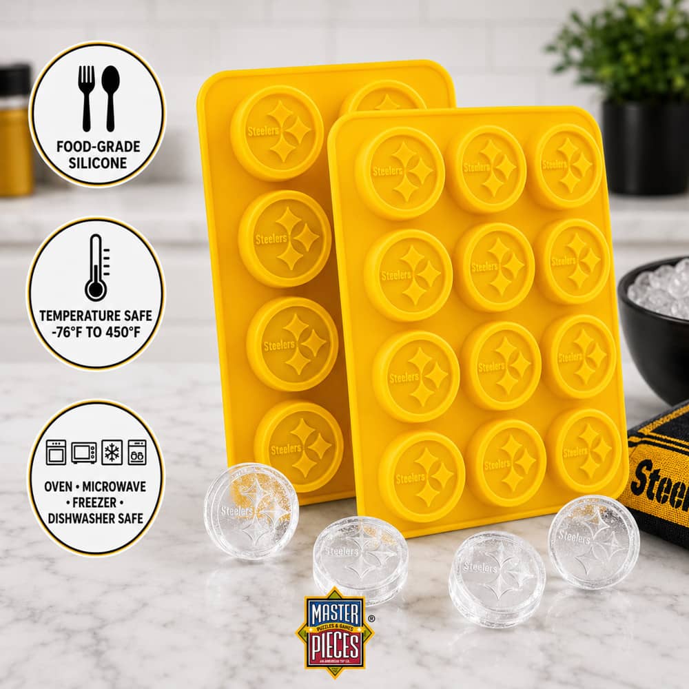 Pittsburgh Steelers Silicone Ice Cube Tray