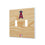 Los Angeles Angels Baseball Bat Hidden-Screw Light Switch Plate