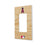 Los Angeles Angels Baseball Bat Hidden-Screw Light Switch Plate