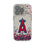 Los Angeles Angels Confetti Clear Phone Case for Apple iPhone - Sports Gifts, Sports Memorabilia, Sports Collectibles, Fan Shop